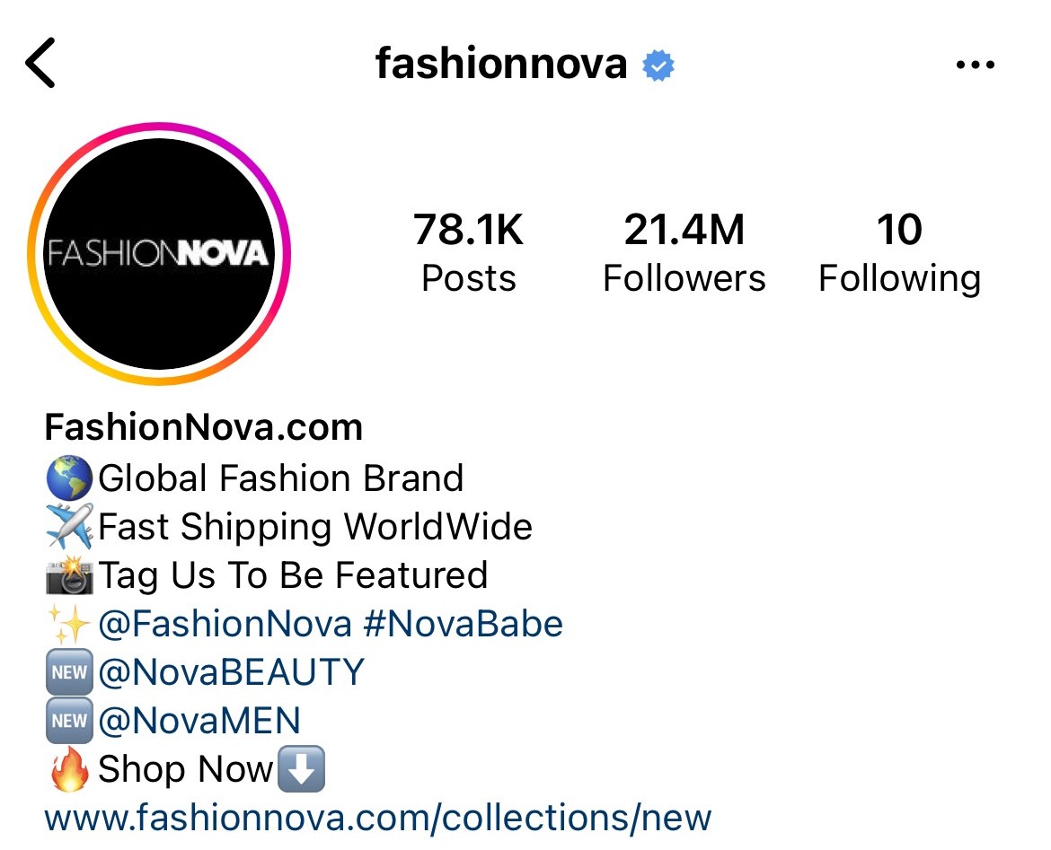 Fashion Nova