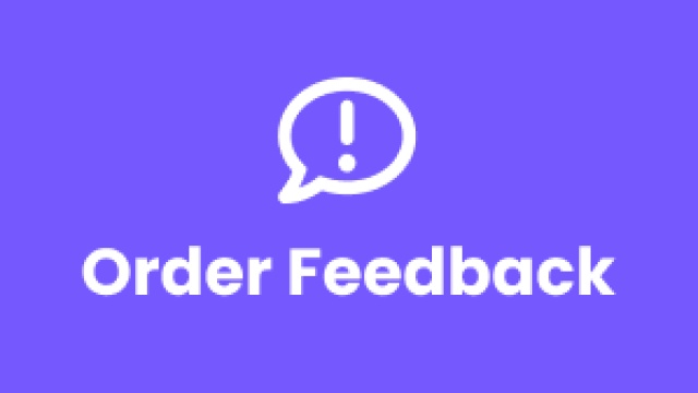 Order Feedback