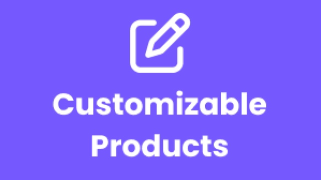 Customizable Products