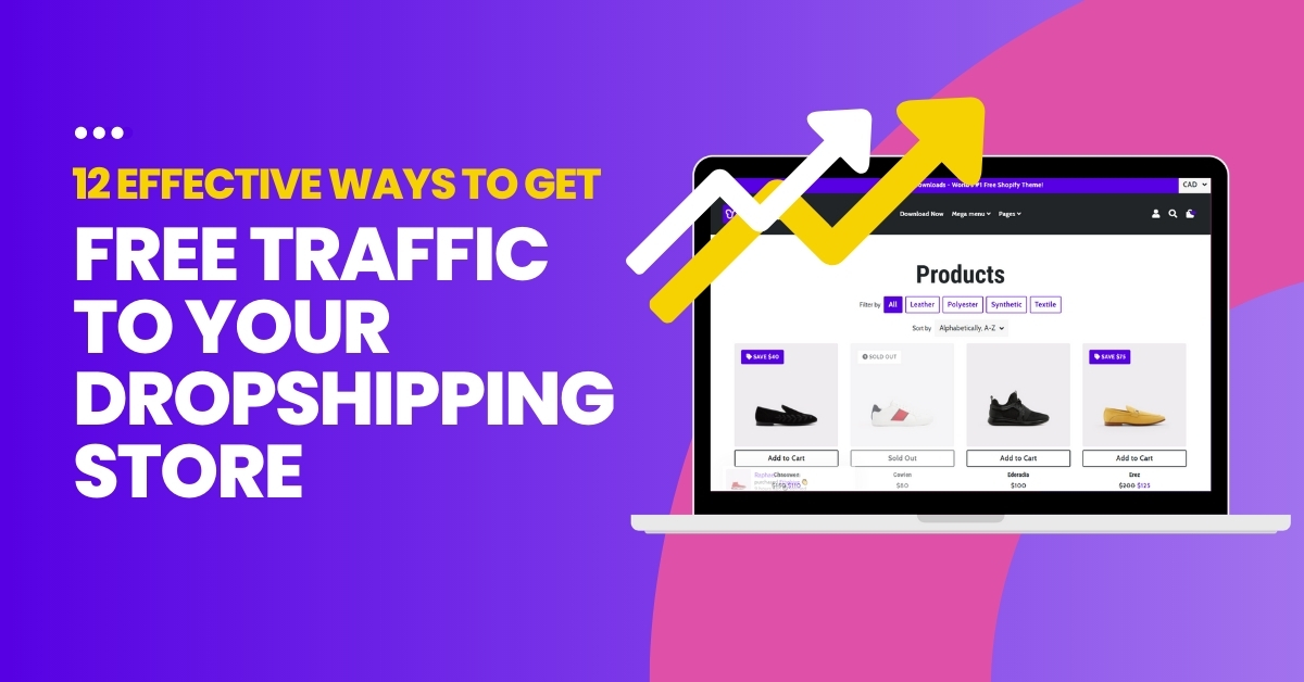 Marketing for Dropshipping: 12 Effective Ways To Get Free Traffic To Your Store