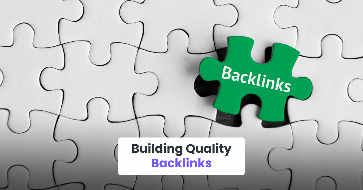 Building Quality Backlinks