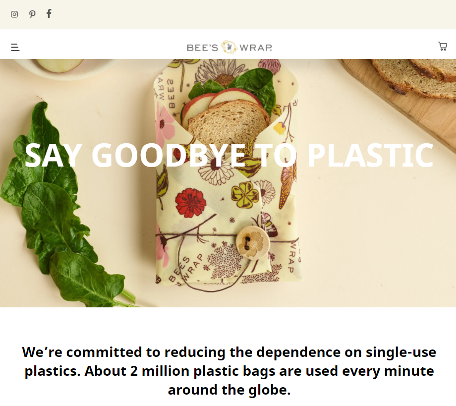 say goodbye to plastic