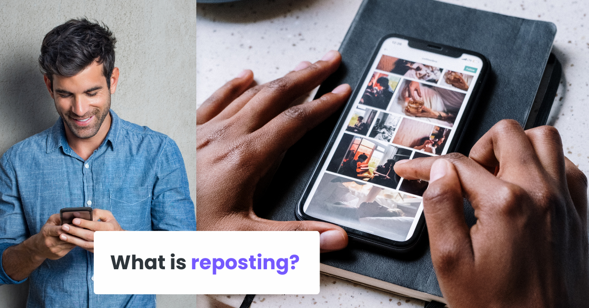 What is reposting?